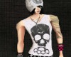 FE skull knuckle shirt