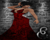!E Sterling Ruby Gown