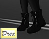 -Laced- Black Boot