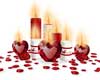 romantic candles love