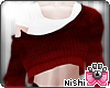 [Nish] Pullover Red