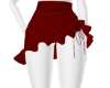 Red Ruffle Skirt