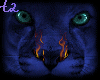 Panther w/flames
