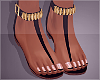 E. Black Sandals