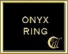 ONYX DIAMOND RING