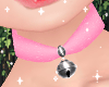 ♡ Choker Cow Pink