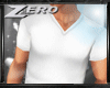 |Z| V Clean White Shirt