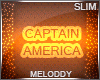M~ Captain America Slim