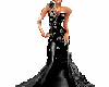 long gown in black
