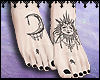 ♥ Moon Feet Tattoo♥