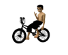 black bicycle