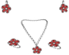 Belinda 5 Pc Red Set