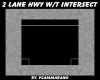 2 LANE HWY W/T INTERSECT