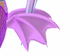 Kawaii Purple Demon Wing