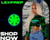 x. | LXP Cropped Hoodie