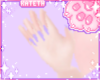❀ Nails Lilac