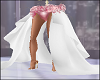 White Skirt Pink Flowers