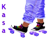 KIDS Black Roller Skates