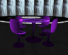 Purple Chair/Table
