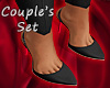 Couple's F Strap heels