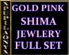GOLD PINK SHIMA  FULLSET