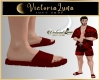 Summer Red Sandals/SET