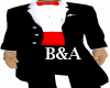 [BA] Blk/Red Long Tux