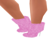 Pink Fur Boots
