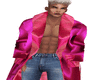 ROB SILK PINK ROBE
