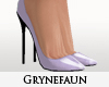 Mauve stiletto heels