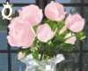Q.Angel Glitz Pink Roses