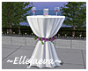Wedding Bar Table Purple
