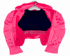 (F) pink hoodie