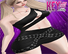 K- Y2k Mini Dress Black