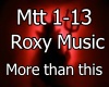 Roxy Music-MoreThanThis