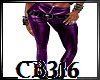 Leather Pants- Purple