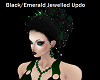 Emerald/B Jewelled Updo