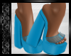 CE Teal Blue Heels