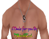 guy necklace