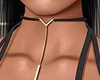 ^F^Choker Black&Gold