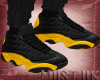 Yellow+Black Sneakers M
