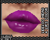 V4NY|LeeLoo Purple Lips