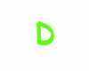 Green Letter D