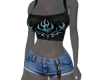 Top & Short Set Blue