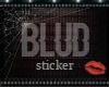 Blud Sticker