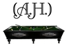 (A.H.) H.D. Pool Table