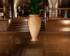 Bronze floor plant