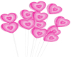 Pink Heart Balloons #2