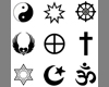 sq. Symbol Religions