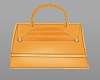 K orange handbag